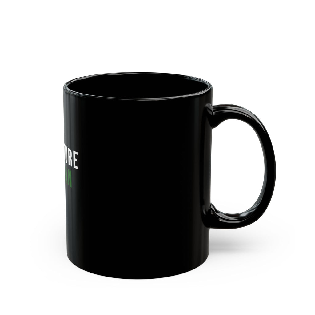 The Future Is Vegan Coffee Mug — Black 11oz/15oz