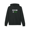 Hoodie — "The Future Is Green" Minimal Eco Graphic Pullover