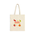 Tote Bag — "Go Fruit Yourself" Cute Fruit Graphic Grocery Tote