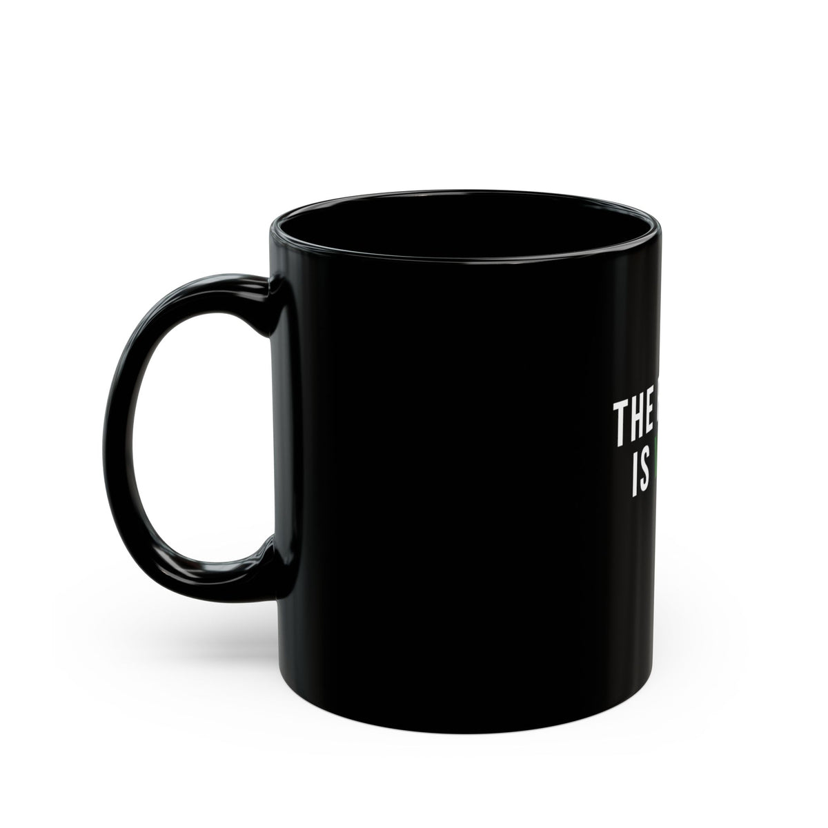 The Future Is Vegan Coffee Mug — Black 11oz/15oz